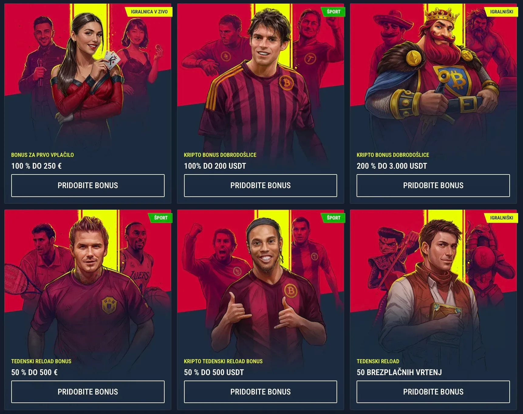 Promocije v Rabona casino